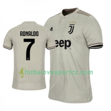 Juventus Ronaldo 7 Venkovní 2018/19 - Fotbalové Dresy (S/S)